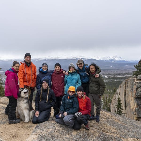 Canadian Outdoor Academy Group on hiking trip training