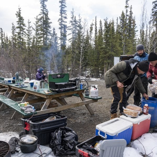Canadian Outdoor Academy Cooking in camp