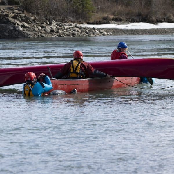 Canadian Outdoor Academy canoe rescue