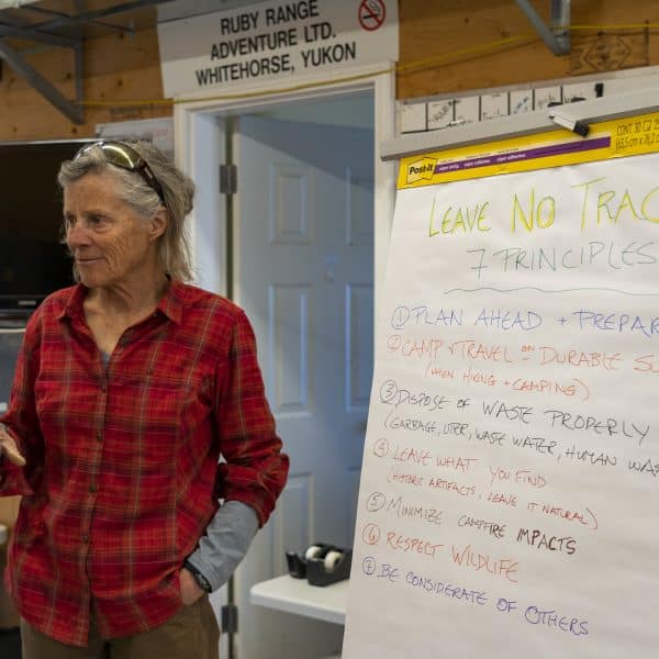 Canadian Outdoor Academy leave no trace principles course